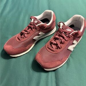 New Balance 515 Burgundy Sneakers
